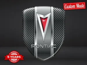 Pontiac Adesivi Lettere Auto Resistenti Universali Pregiati